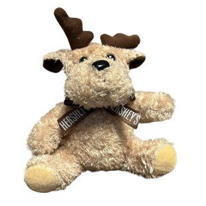 Hersheys Brown Moose/Bear Plush Stuffed Toy Collectable Soft Animal